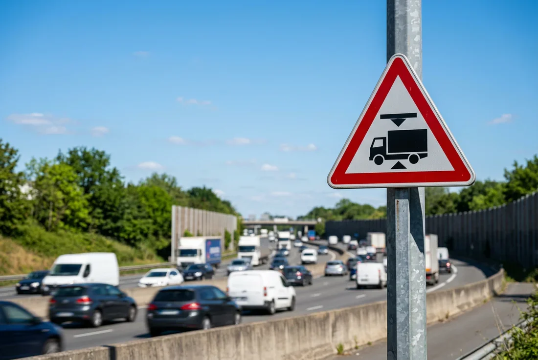 Schéma explicatif de la hauteur de passage sous un pont