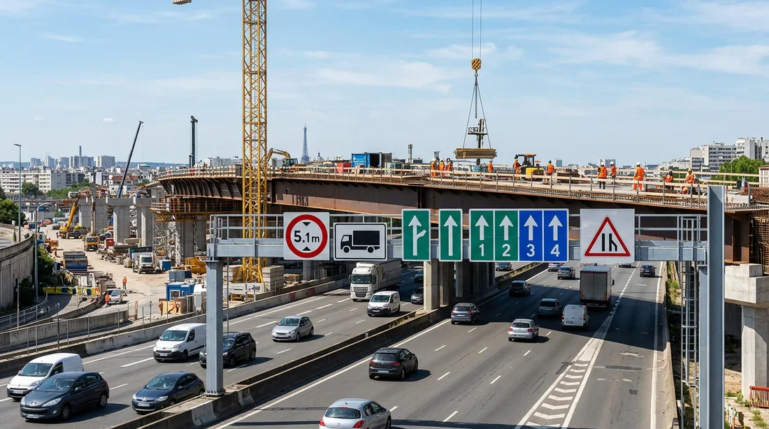 Tableau récapitulatif des hauteurs de véhicules