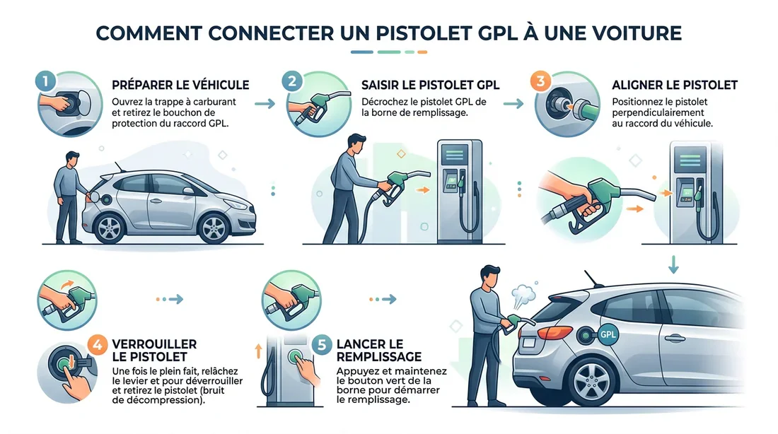 Schéma explicatif étape par étape pour le remplissage GPL.