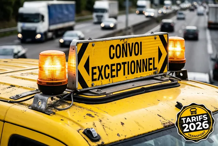 Tarif Voiture Pilote Convoi Exceptionnel : Prix 2026 - Prix Voiture Pilote Convoi : 3 Astuces pour Économiser - Quel est le Tarif d'une Voiture Pilote de Convoi ? Miniature voiture pilote et tarifs convoi exceptionnel 2026