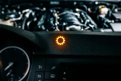 Icône d'alerte moteur boîte Mercedes