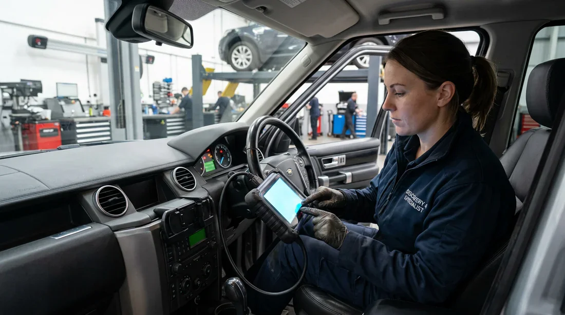 Diagnostic électronique Land Rover Discovery 4