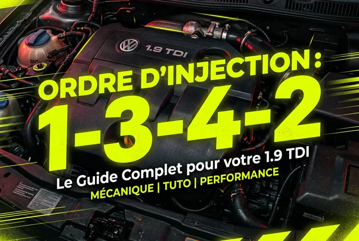 Ordre d'injection moteur 1.9 TDI