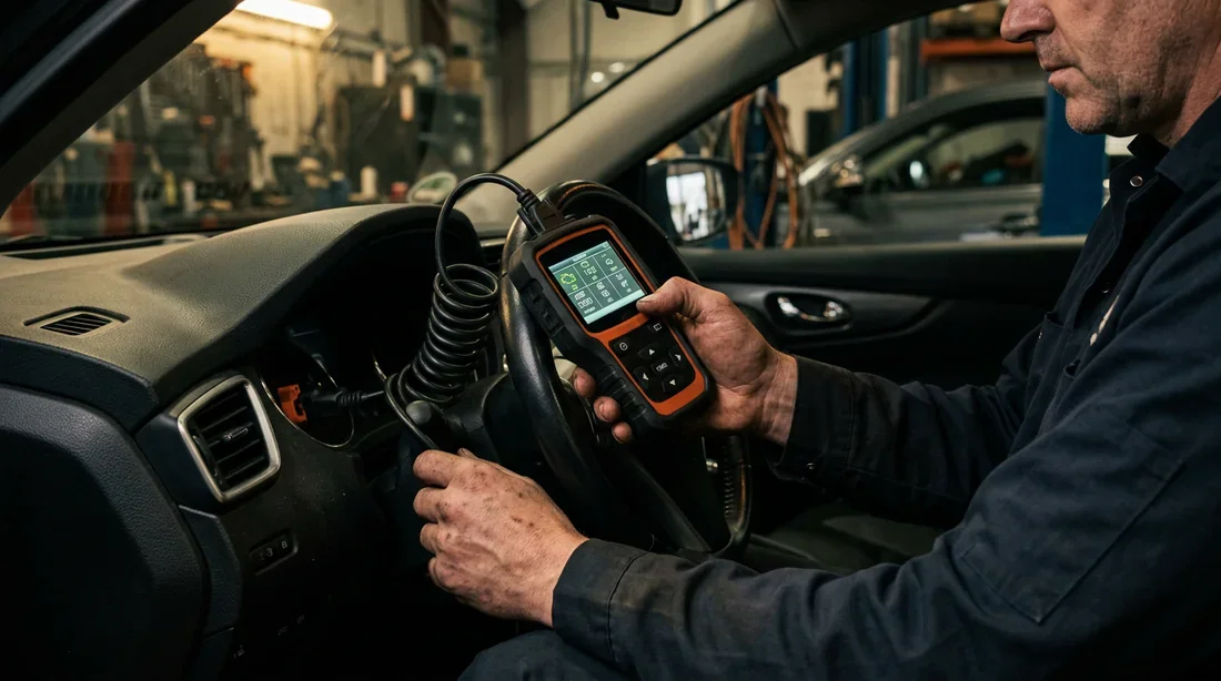 Étapes du diagnostic automobile pour Mercedes