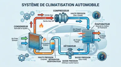 Diagnostic climatisation Dacia Sandero