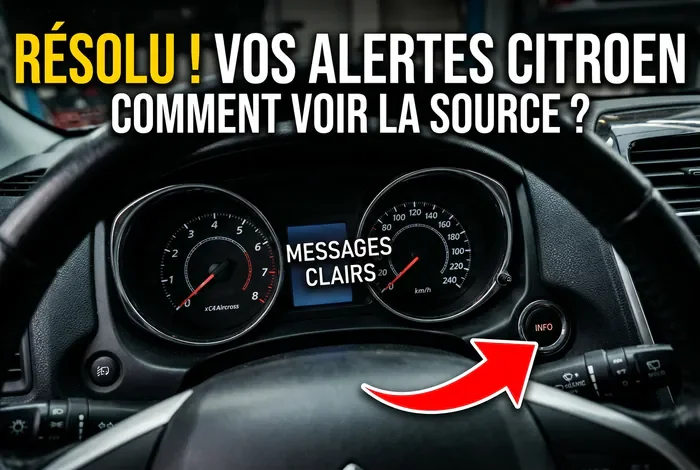 Miniature tutoriel réinitialisation voyant vidange Citroën C4 Aircross.