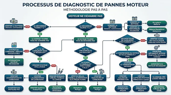 Icône de diagnostic moteur Opel