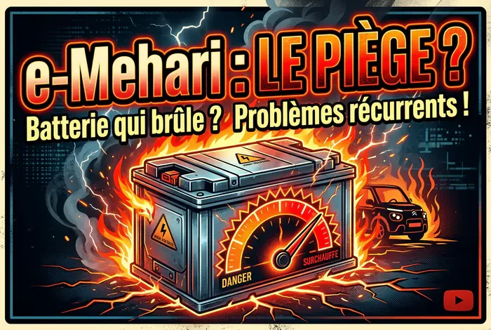 Vignette explicative sur les pièges de la batterie de la Citroën e-Mehari