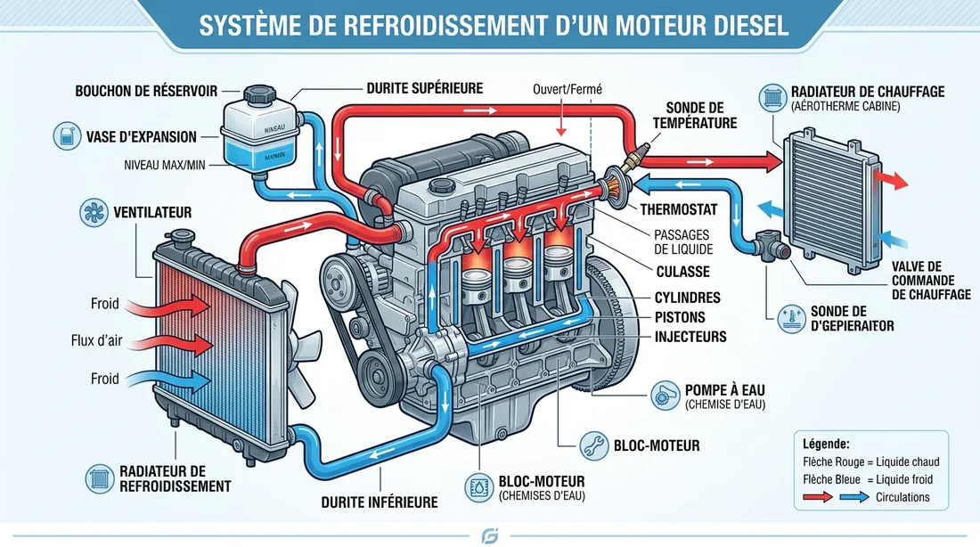 Détails techniques du moteur 2.5 dCi