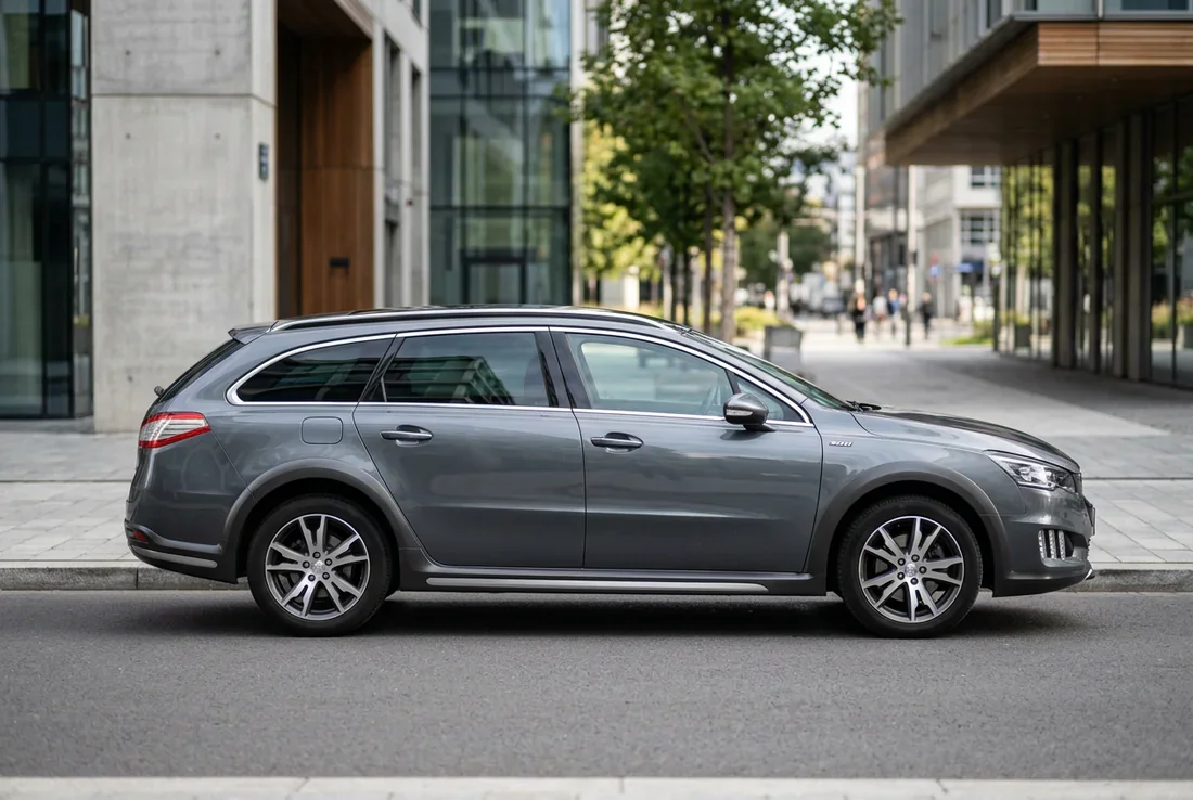 Habitacle Peugeot 508 RXH Intérieur luxueux et confortable de la Peugeot 508 RXH
